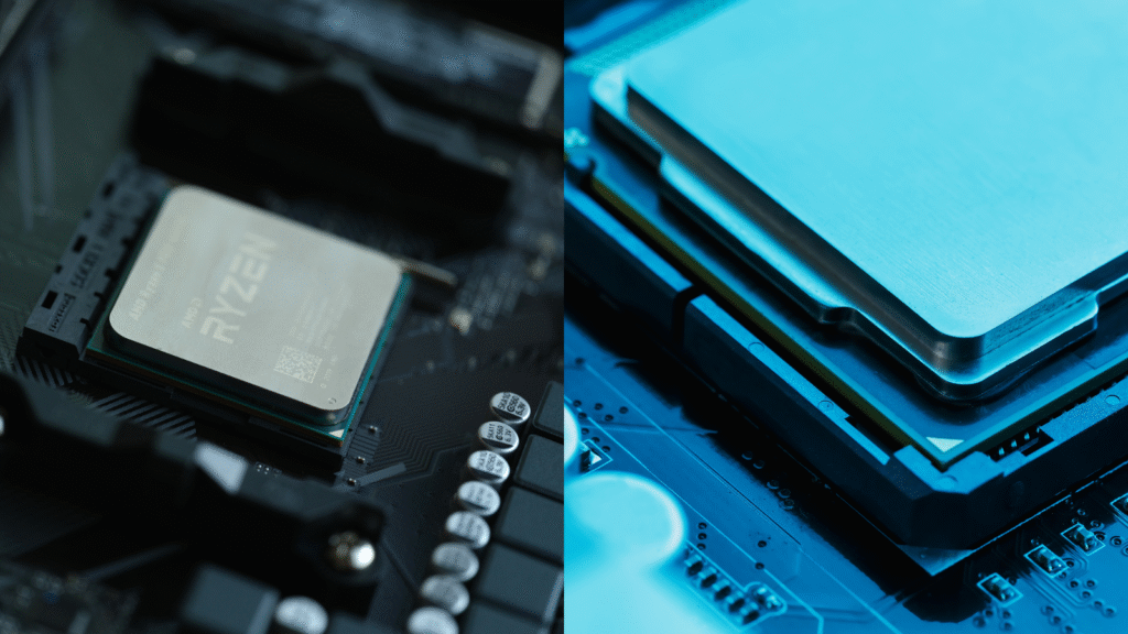 Intel and AMD comparison