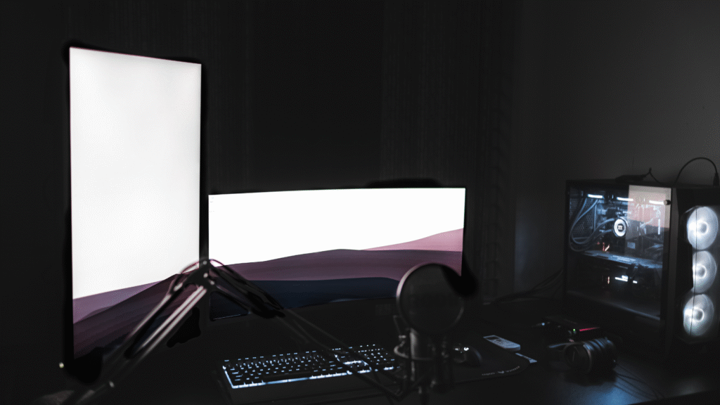 Gaming setup Image