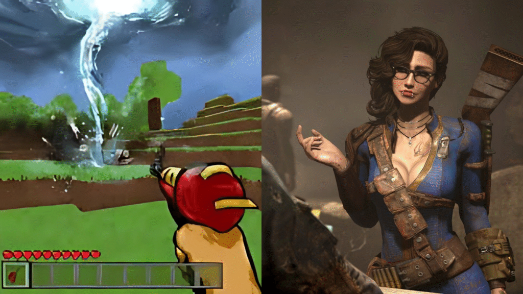 2 game mods in a art