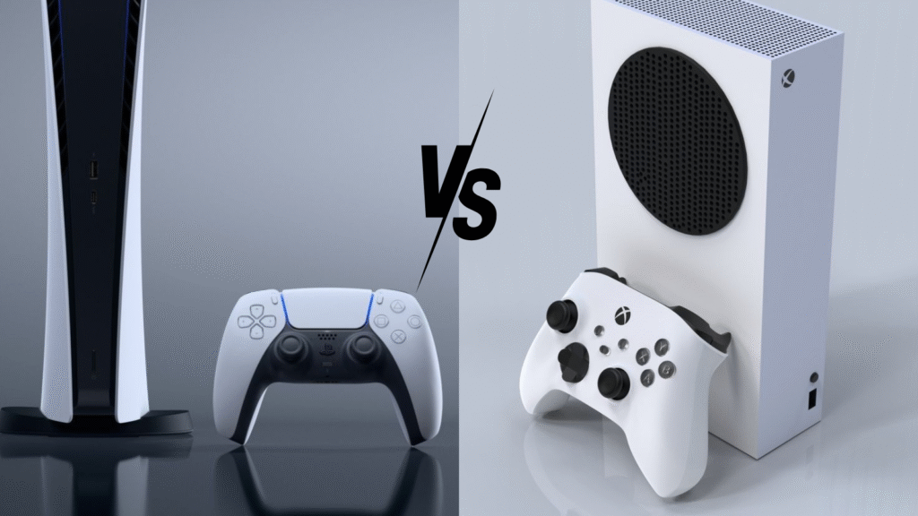 Xbox vs Ps5 art