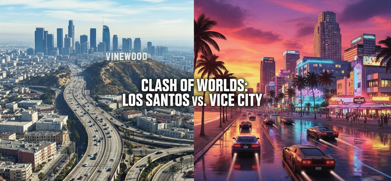 GTA VI Map vs. GTA V's Los Santos (2025)